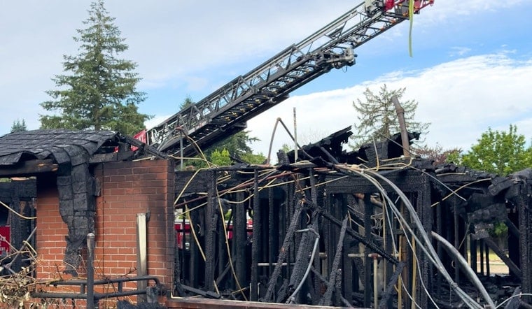 Pre-Dawn Inferno Guts Long-Troubled Gresham Building, Leaves One Dead