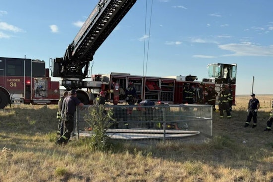Pre-Dawn Scare At Arapahoe Fairgrounds As Crews Pull Trapped Person To Safety