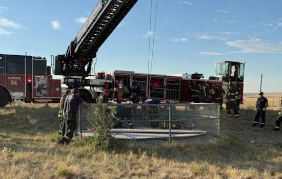 Pre-Dawn Scare At Arapahoe Fairgrounds As Crews Pull Trapped Person To Safety