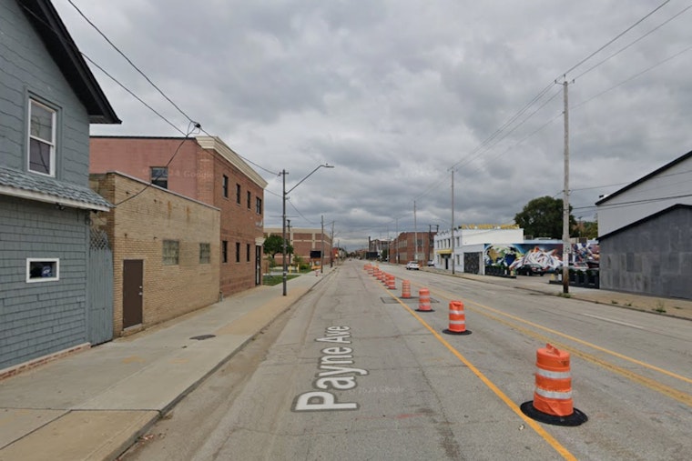 Protected Bike Lanes Hit Payne Ave As Downtown Cleveland Plays Catch-Up