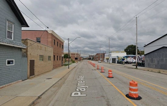 Protected Bike Lanes Hit Payne Ave As Downtown Cleveland Plays Catch-Up