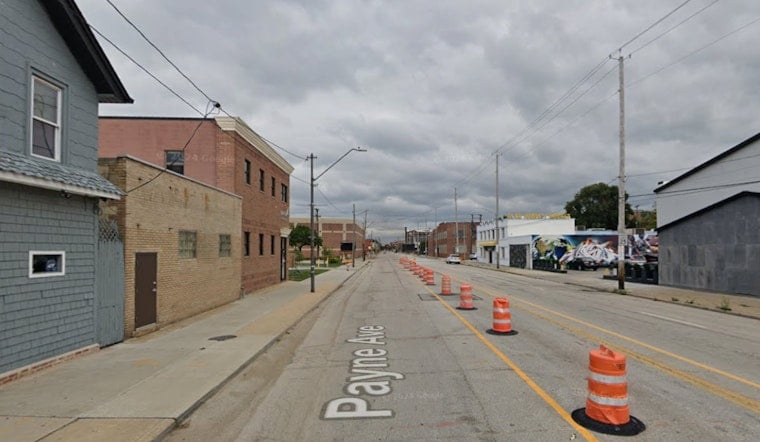 Protected Bike Lanes Hit Payne Ave As Downtown Cleveland Plays Catch-Up