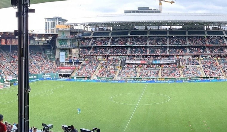 Timbers Fans Pack Providence Park As Free World Cup Watch Party Sells Out