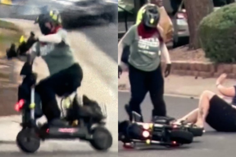 Purple-Haired Scooter Rider Wanted In Aurora Road Rage Assault