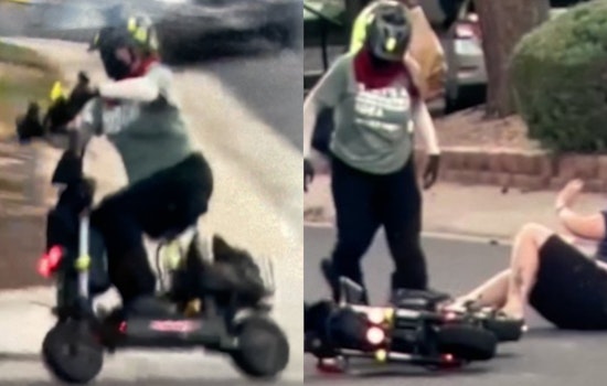 Purple-Haired Scooter Rider Wanted In Aurora Road Rage Assault