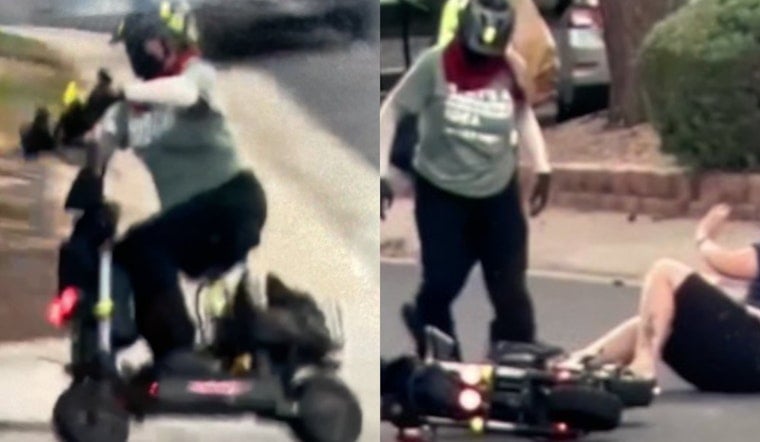 Purple-Haired Scooter Rider Wanted In Aurora Road Rage Assault
