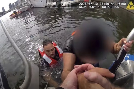 Queens Cop Leaps Into Toxic Creek To Pluck Teen From Peril