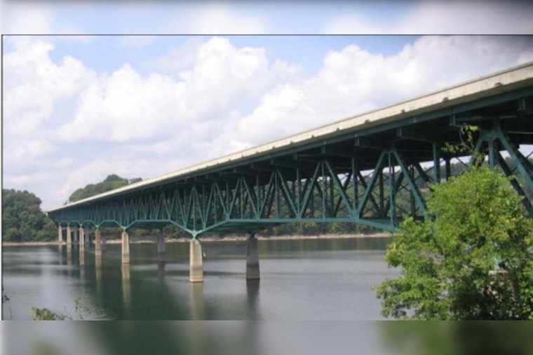 Quiet Dandridge I-40 Bridge Rebranded as Trump Span in High-Profile Ceremony