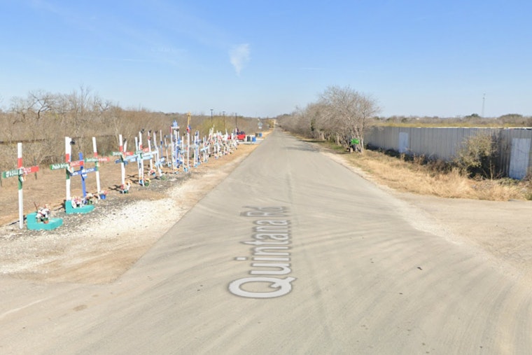 Quintana Road Memorial Hit Yet Again On San Antonio's South Side