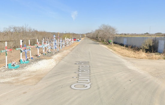 Quintana Road Memorial Hit Yet Again On San Antonio's South Side