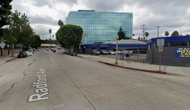 Radford Studio Center Blaze Rattles Studio City, LAFD Puts It Out Cold