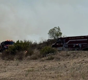 Rainbow Hills Erupt In Flames As Fast-Moving Brush Fire Hounds Fallbrook Homes