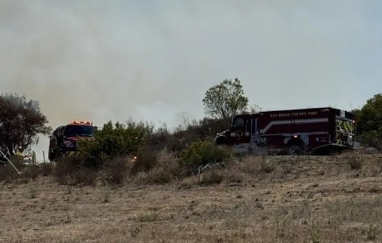 Rainbow Hills Erupt In Flames As Fast-Moving Brush Fire Hounds Fallbrook Homes