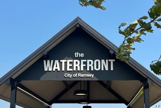 Ramsey’s New Waterfront Splash Pad Is Ready to Drench Summer