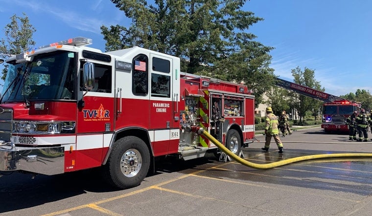 Restaurant Blaze Rocks Evergreen Parkway As Hillsboro Crews Save Shopping Strip