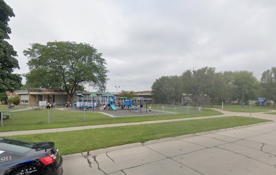 Ring Cam Catches Dearborn Grade School Playground Going Up in Flames