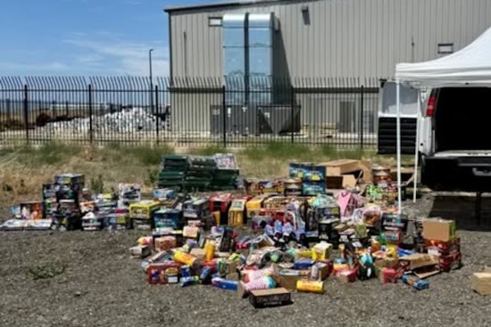 Rio Vista Cops Nab 1,622 Pounds of Illegal Fireworks in Holiday Crackdown