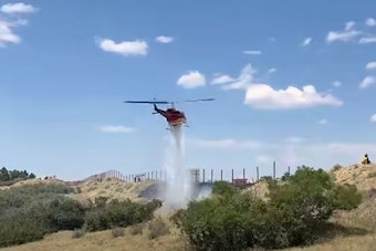 Rogue Drone Grounds Fire Chopper Over I‑25 Brush Blaze Near Castle Pines