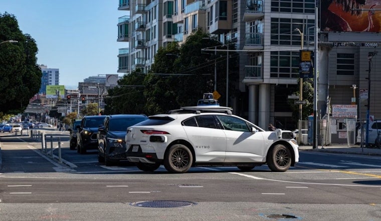 Rogue Firework Torches Empty Waymo Robotaxi On Quiet SF Block
