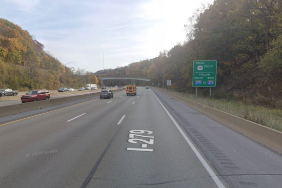 Runaway Rig Jumps Median, Shuts Down Parkway North Outside Pittsburgh