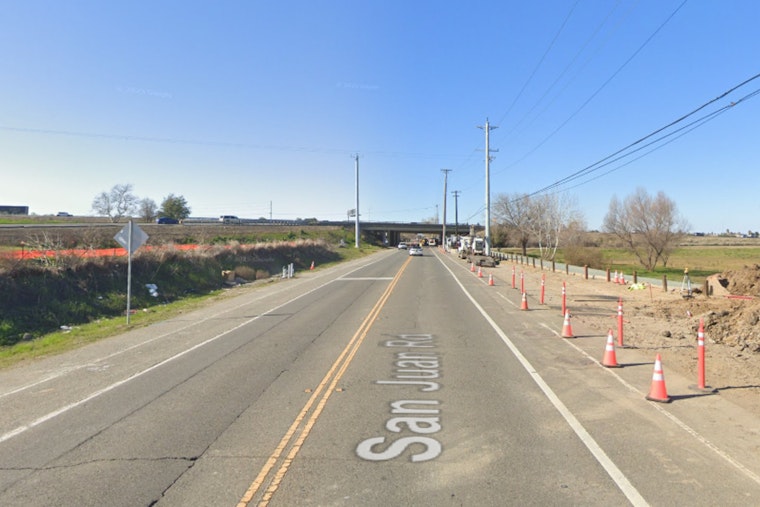 Sacramento Box Truck Plunges Off I-5, Nearly Hits Mom And Toddlers