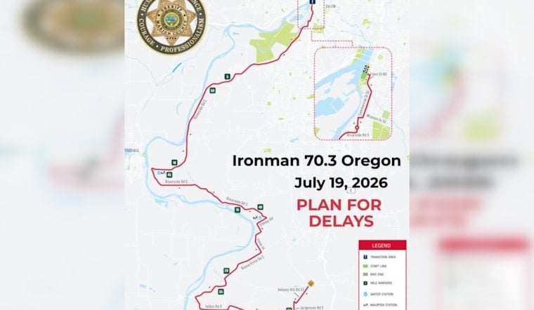 Ironman 70.3 To Turn Salem Streets Into All‑Day Detour Zone Sunday
