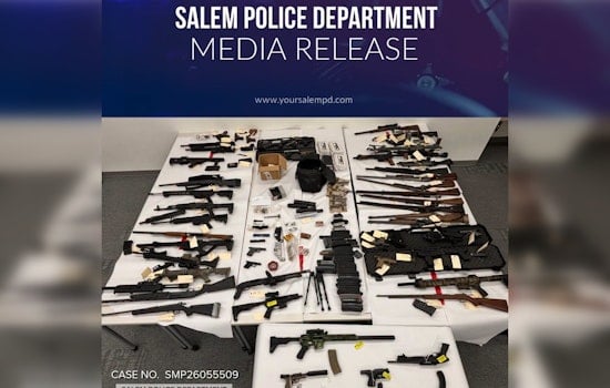 Salem Cops Bust Man With Alleged Ghost-Gun Arsenal and Pile of Drugs