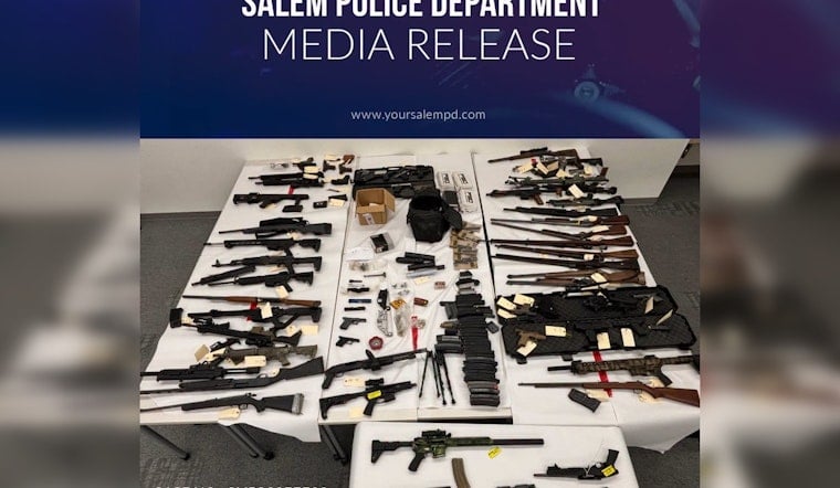 Salem Cops Bust Man With Alleged Ghost-Gun Arsenal and Pile of Drugs