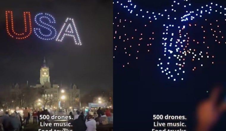 Salt Lake City Swaps Fireworks For 500 Drones In Jordan Park Sky Show
