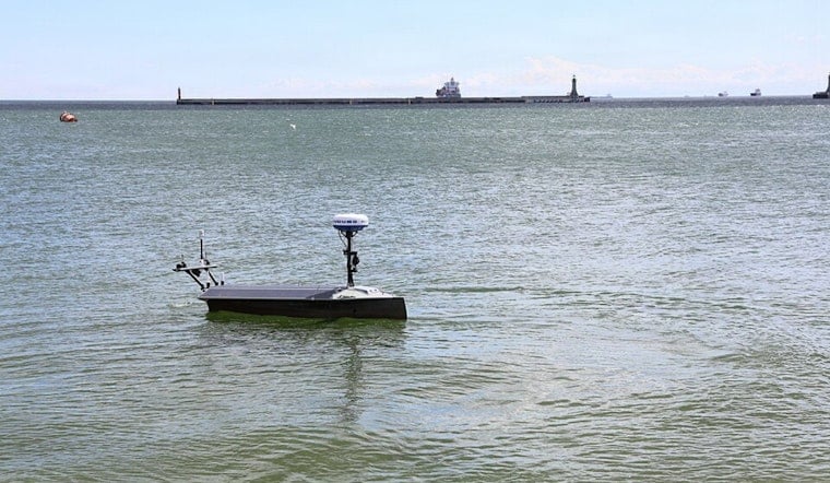 San Diego Sea Drone Sneaks Up On Chinese Warship Near Philippines