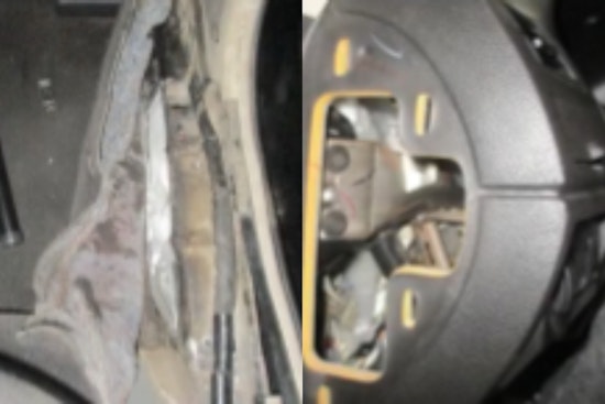 San Ysidro Border Bust Rips Open Dashboard, Uncovers 121 Pounds Of Meth