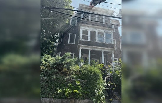 Savin Hill Inferno Guts Vacant Triple-Decker on Dorchester Block