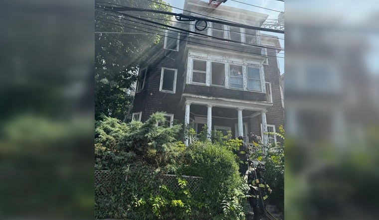 Savin Hill Inferno Guts Vacant Triple-Decker on Dorchester Block