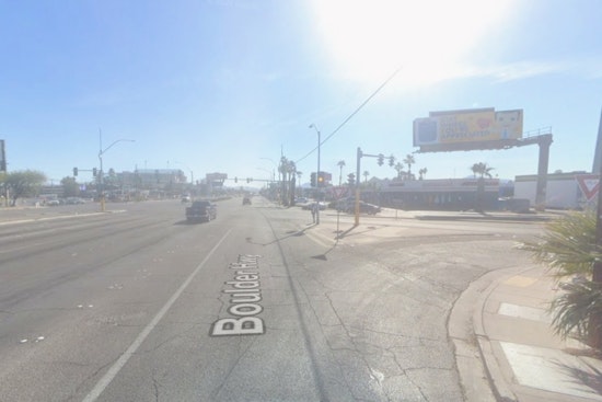 Scooter Rider Dies Crossing Boulder Highway In East Vegas Crash