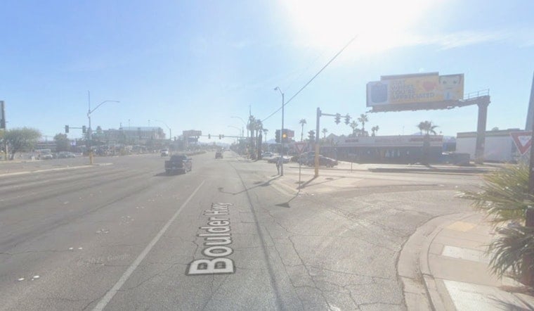 Scooter Rider Dies Crossing Boulder Highway In East Vegas Crash