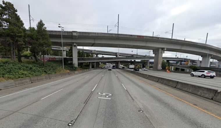 Seattle Collision Partially Blocks I-5 Ramp To I-90