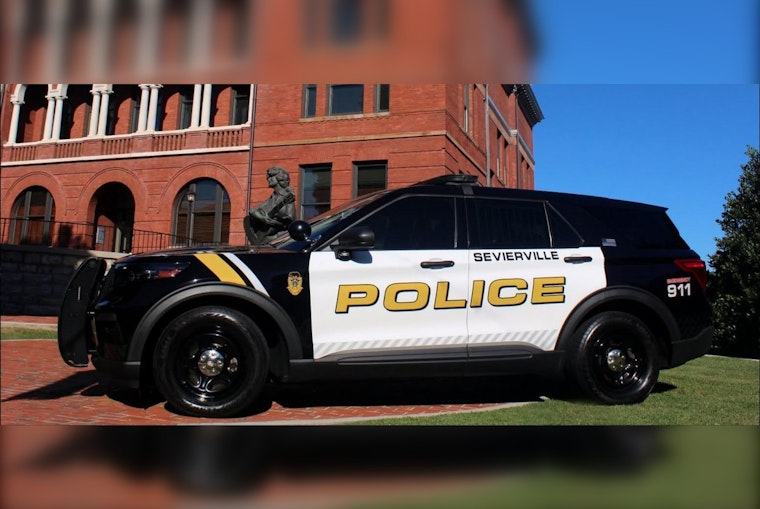 Sevierville woman arrested after police chase