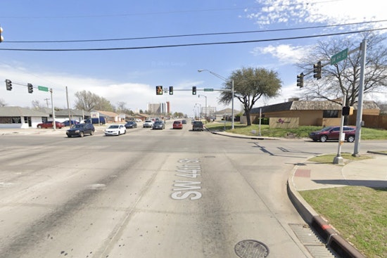 Sinkhole Opens Near Busy Southwest Oklahoma City Intersection