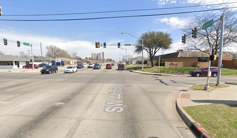 Sinkhole Opens Near Busy Southwest Oklahoma City Intersection
