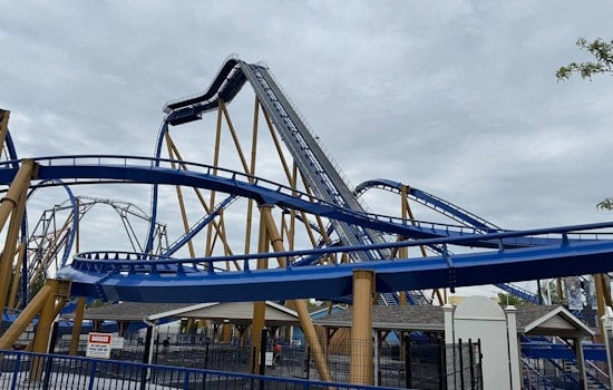 Six Flags Riders Tackle 180-Foot Walk-Off After Coaster Stalls In Gurnee