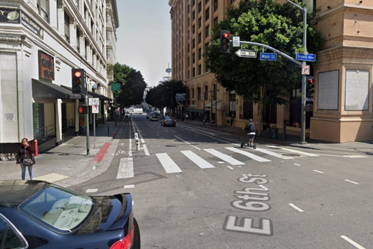 Skid Row Bus Horror: Pedestrian Struck And Killed On 6th Street