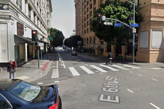 Skid Row Bus Horror: Pedestrian Struck And Killed On 6th Street