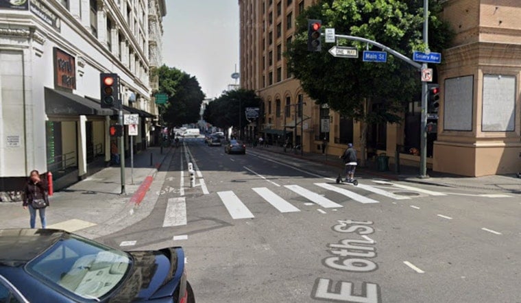 Skid Row Bus Horror: Pedestrian Struck And Killed On 6th Street