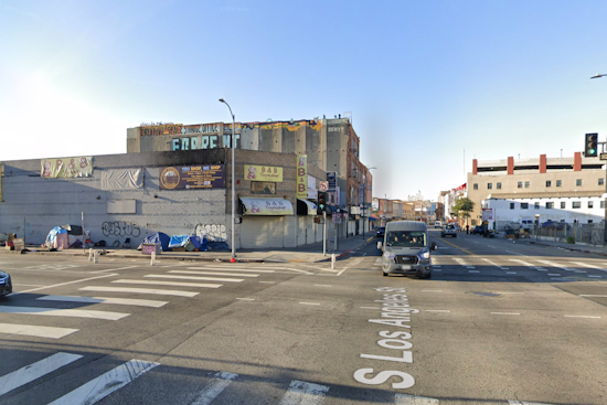Skid Row Tent Uproar As LA Weed Brand Turns Homeless Encampments Into Logo Row
