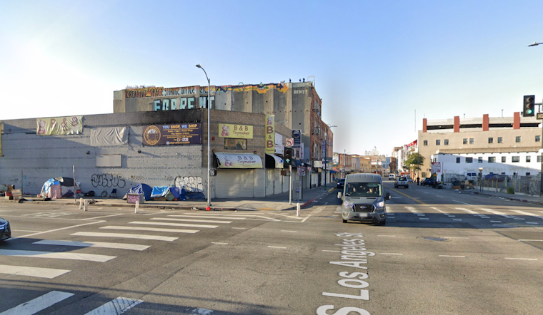 Skid Row Tent Uproar As LA Weed Brand Turns Homeless Encampments Into Logo Row
