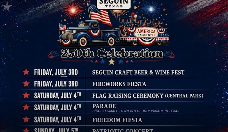 Small-Town Seguin Plots Monster Fireworks Salute For America’s 250th