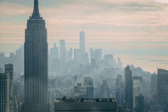 Smoke-Choked Skies And Steamy Heat Smother New York City