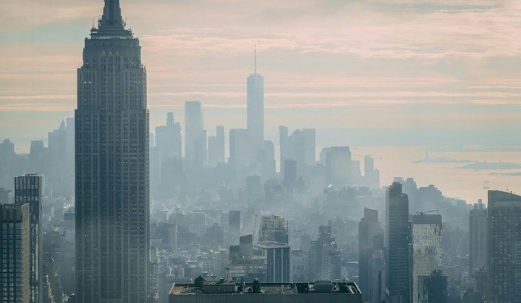 Smoke-Choked Skies And Steamy Heat Smother New York City