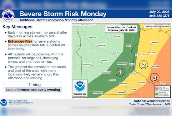 Smoky Dawn, Searing Noon: Minneapolis Braces For Storms And Heat
