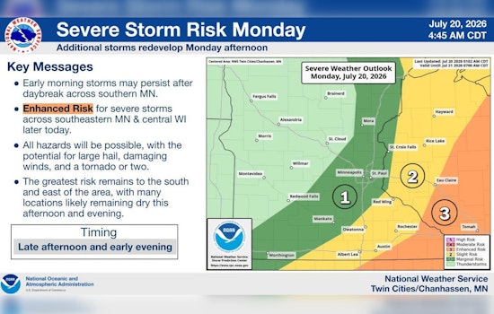 Smoky Dawn, Searing Noon: Minneapolis Braces For Storms And Heat